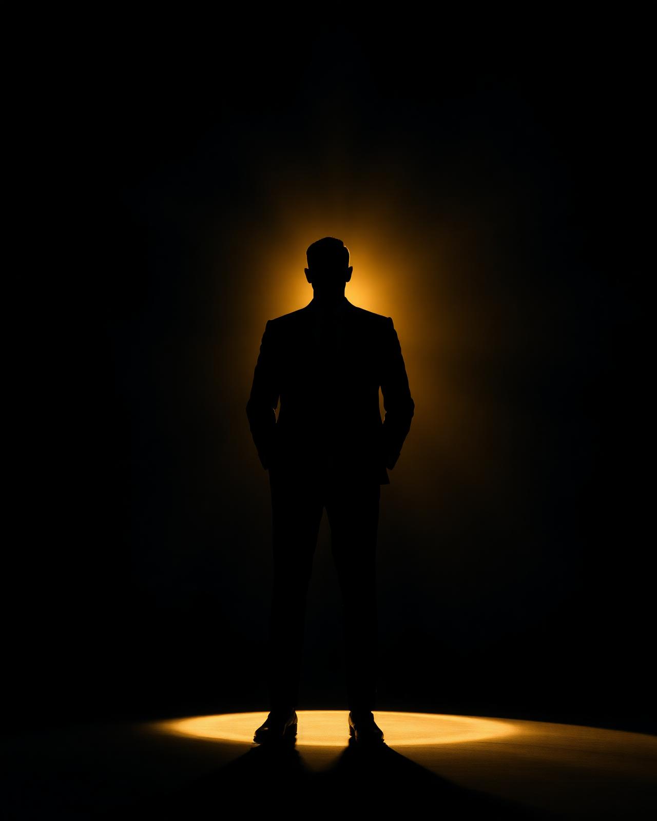 Matthew Jared Smith — silhouette in molten light